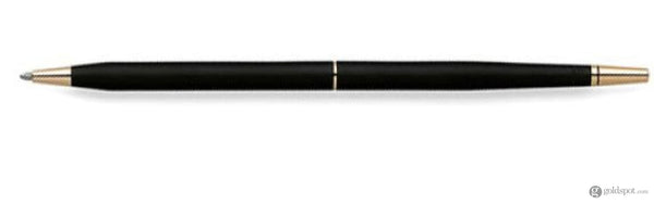 Cross Accessory Ballpoint Pen Replacement for Desk Set in Black with Gold Trim Ballpoint Pen