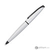 Cross ATX Ballpoint Pen in Brushed Chrome with Etched Diamond Pattern Pen