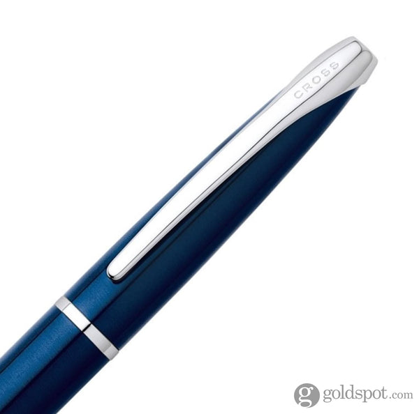 Cross ATX Ballpoint Pen in Translucent Blue Lacquer Ballpoint Pen