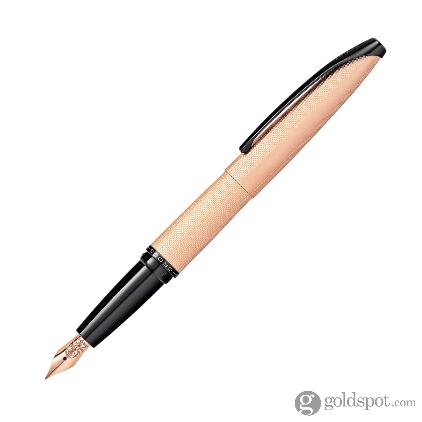 Cross ATX Fountain Pen in Brushed Rose Gold PVD Fountain Pen