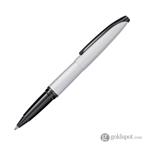Cross ATX Rollerball Pen in Brushed Chrome with Etched Diamond Pattern Pen