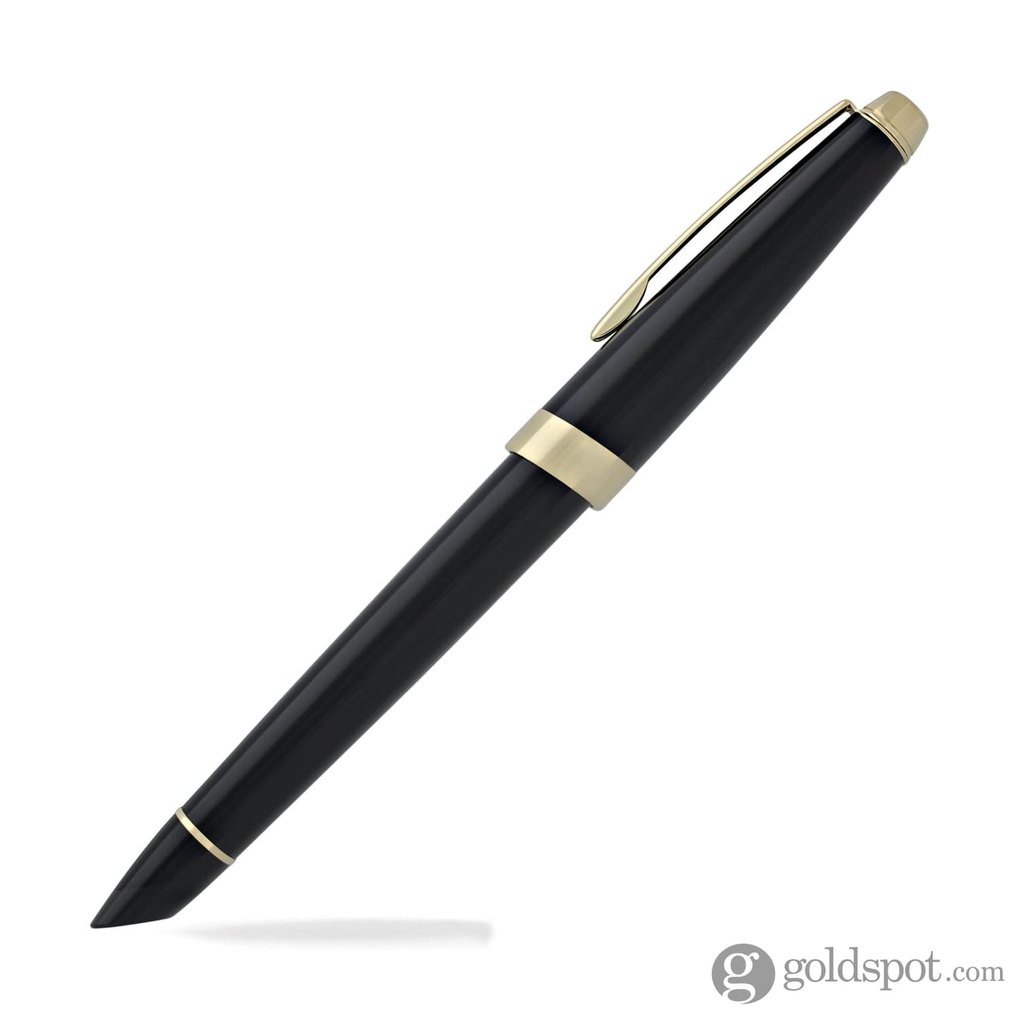 Cross Aventura Fountain Pen in Onyx Black Gold Trim - Medium Point Fountain Pen Fountain Pen