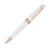 Cross Bailey Ballpoint Pen Pearlescent White Lacquer with Rose Gold Trim Ballpoint Pen