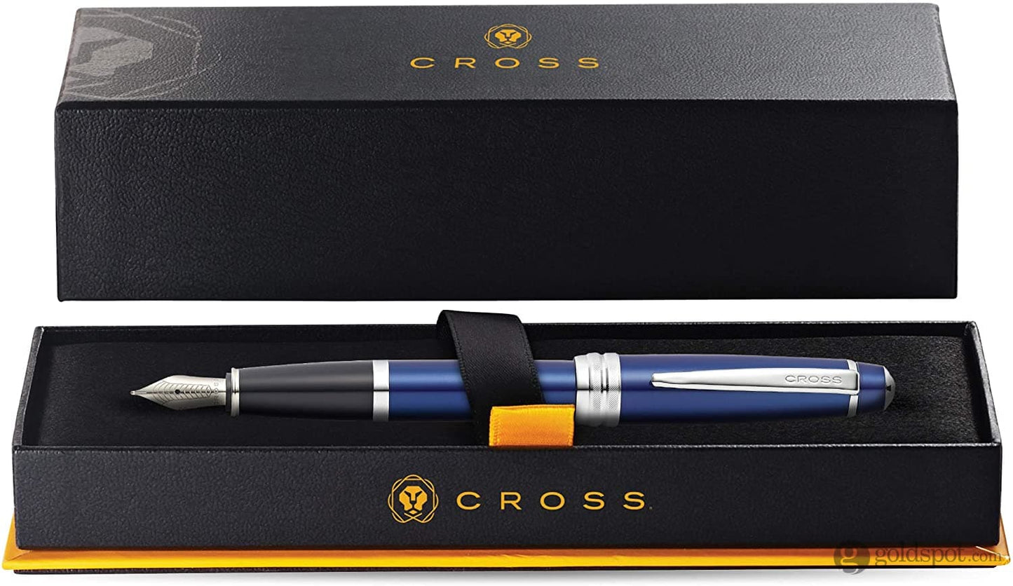 Cross Bailey Blue Lacquer Medium Fountain Pen Fountain Pen