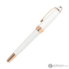 Cross Bailey Fountain Pen in Pearlescent White Lacquer with Rose Gold Trim Fountain Pen