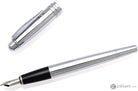 Cross Bailey Polished Chrome Fountain Pen with Medium Nib Pen