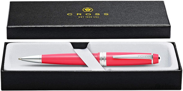 Cross Bailey Light Ballpoint Pen in Polished Coral Resin Ballpoint Pen