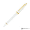 Cross Bailey Light Fountain Pen in Glossy White Resin with Gold Trim Fountain Pen