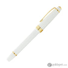 Cross Bailey Light Fountain Pen in Glossy White Resin with Gold Trim Fountain Pen