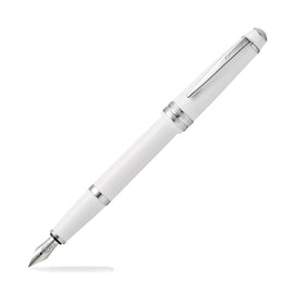 Cross Bailey Light Fountain Pen in Polished White Resin