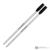 Cross Ballpoint Pen Refill in Black - Medium Point - 3 Packs of 2 Ballpoint Pen Refill