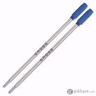 Cross Ballpoint Pen Refill in Blue - Pack of 2 Fine Ballpoint Pen Refill