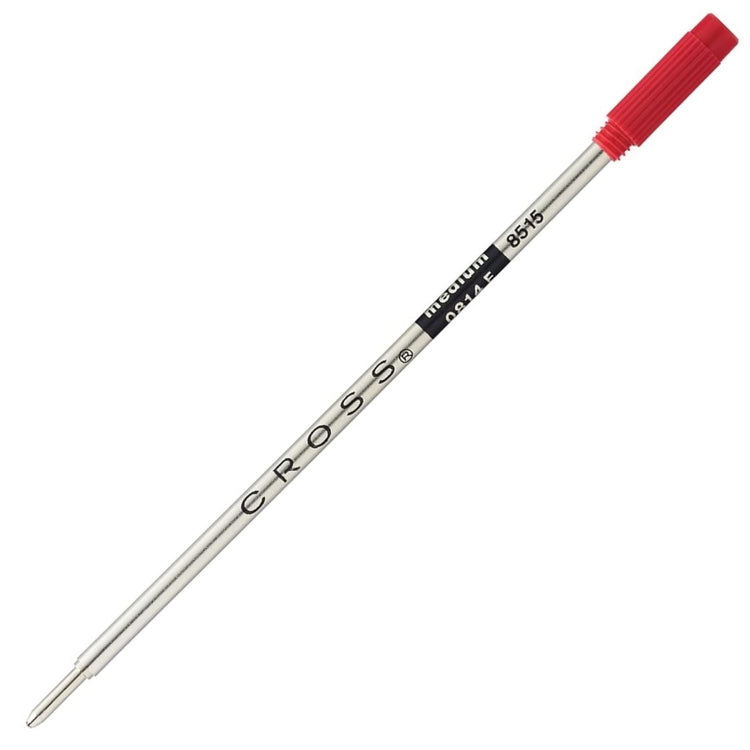 Cross Ballpoint Pen Refill in Red - Medium Point Ballpoint Pen Refill
