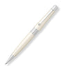 Cross Beverly Ballpoint Pen in Pearlescent White Lacquer Ballpoint Pen