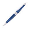 Cross Beverly Ballpoint Pen in Translucent Blue Lacquer Ballpoint Pen