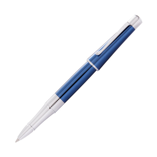 Cross Beverly Rollerball Pen in Translucent Blue Lacquer Rollerball Pen