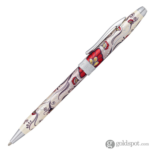 Cross Century II Botanica Ballpoint Pen in Red Hummingbird Ballpoint Pen