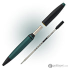 Cross Calais Ballpoint Pen in Matte Green Lacquer with Black Trim Ballpoint Pen