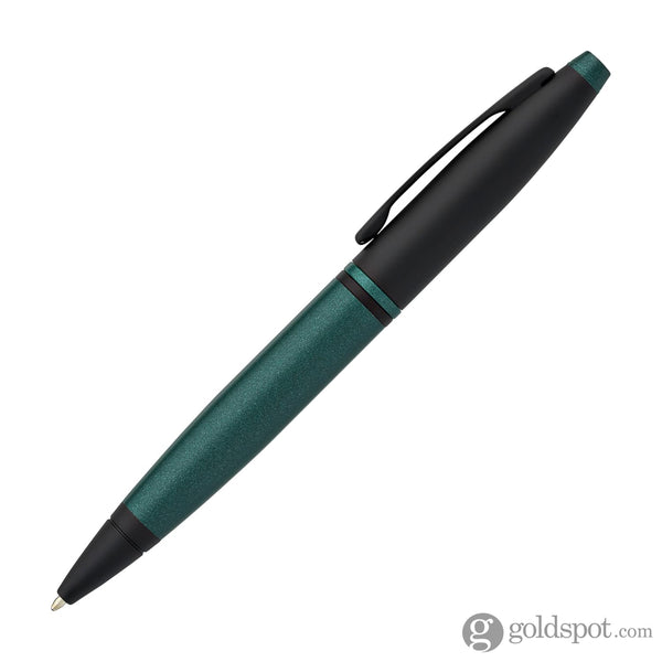 Cross Calais Ballpoint Pen in Matte Green Lacquer with Black Trim Ballpoint Pen