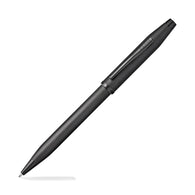 Cross Century II Ballpoint Pen in Black Micro Knurl with Black Trim