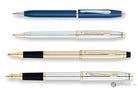 Cross Century II Ballpoint Pen in Medalist Chrome with Gold Trim Ballpoint Pen