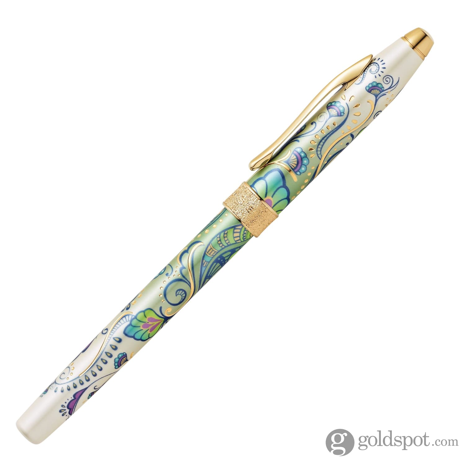 Cross botanica green daylily fountain pen Clearance
