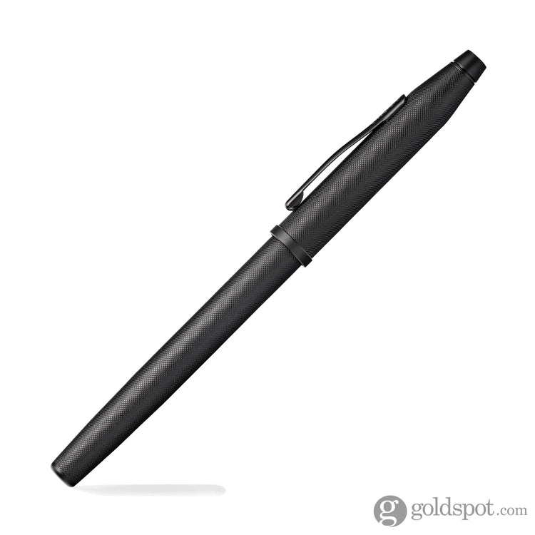 Cross Century II Fountain Pen in Black Micro Knurl with Black Trim Fountain Pen