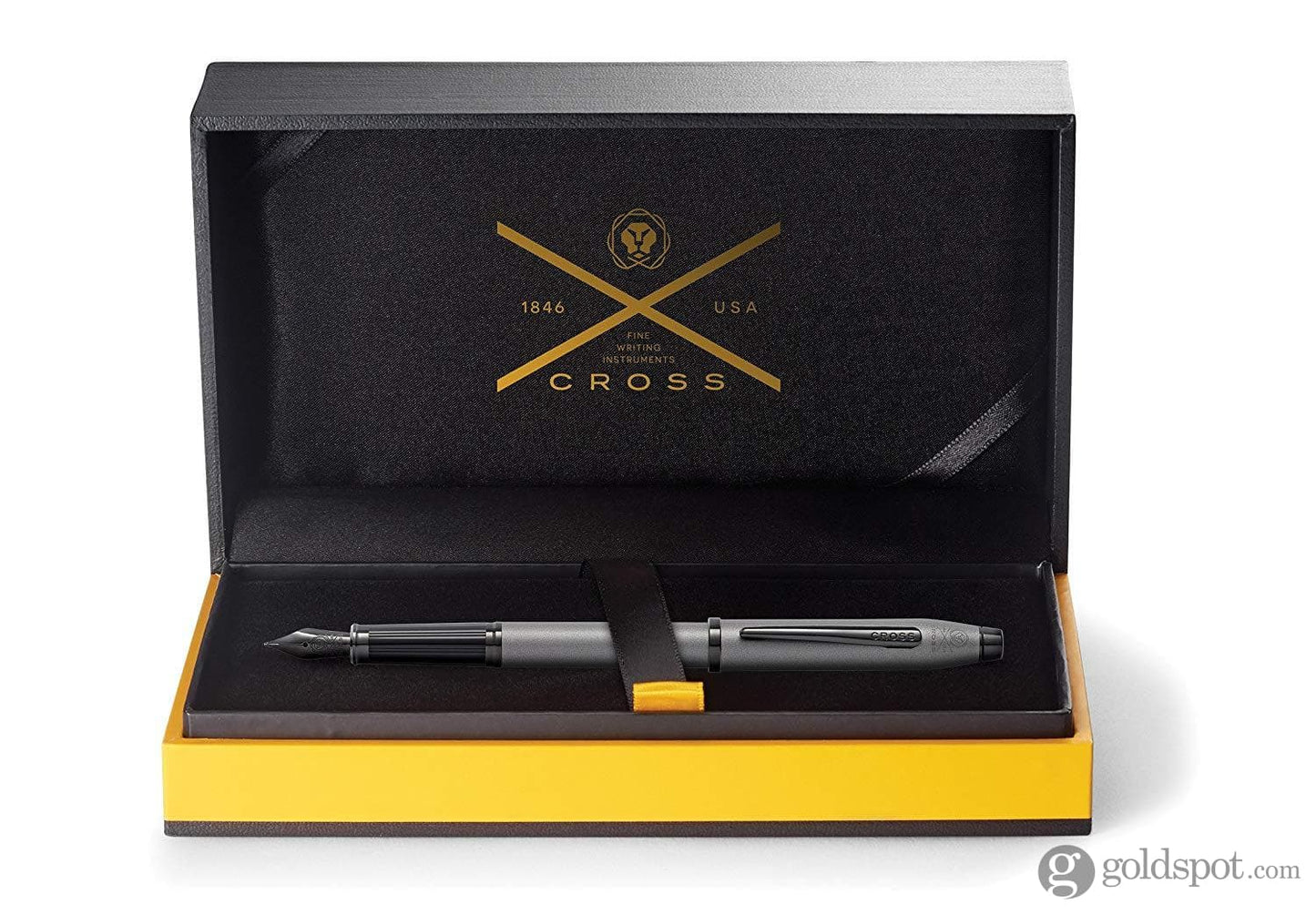 Cross Century II Fountain Pen in Gunmetal Gray with Black Trim Fountain Pen