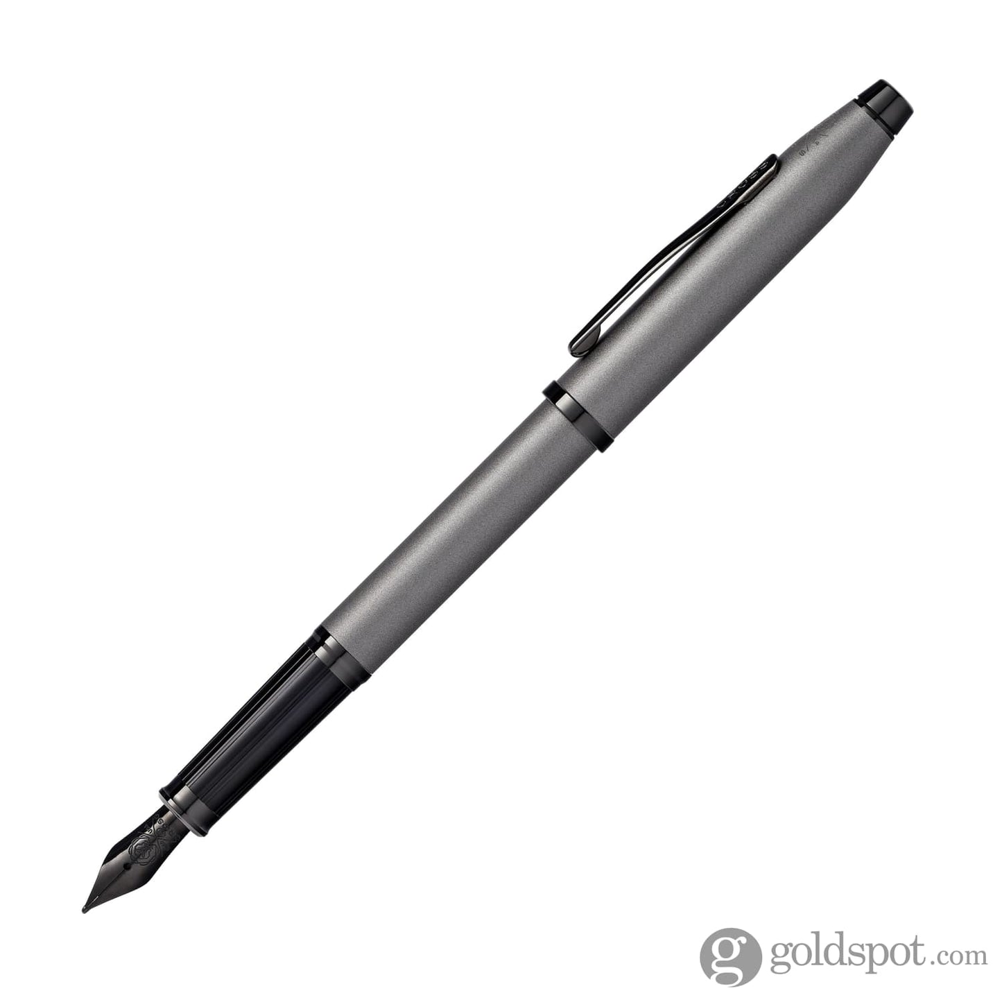 Cross Century II Fountain Pen in Gunmetal Gray with Black Trim Fountain Pen