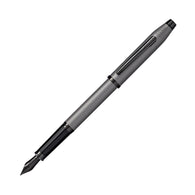 Cross Century II Fountain Pen in Gunmetal Gray with Black Trim