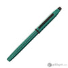 Cross Century II Fountain Pen in Translucent Green Lacquer with Polished Black PVD Trim Fountain Pen