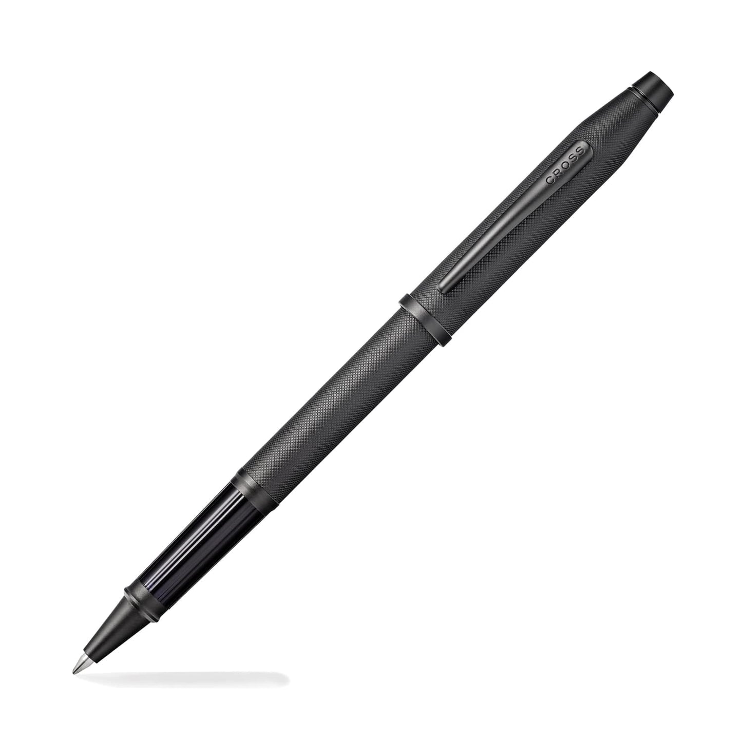 Cross Century II Selectip Rollerball Pen in Black Micro Knurl with Black Trim Rollerball Pen