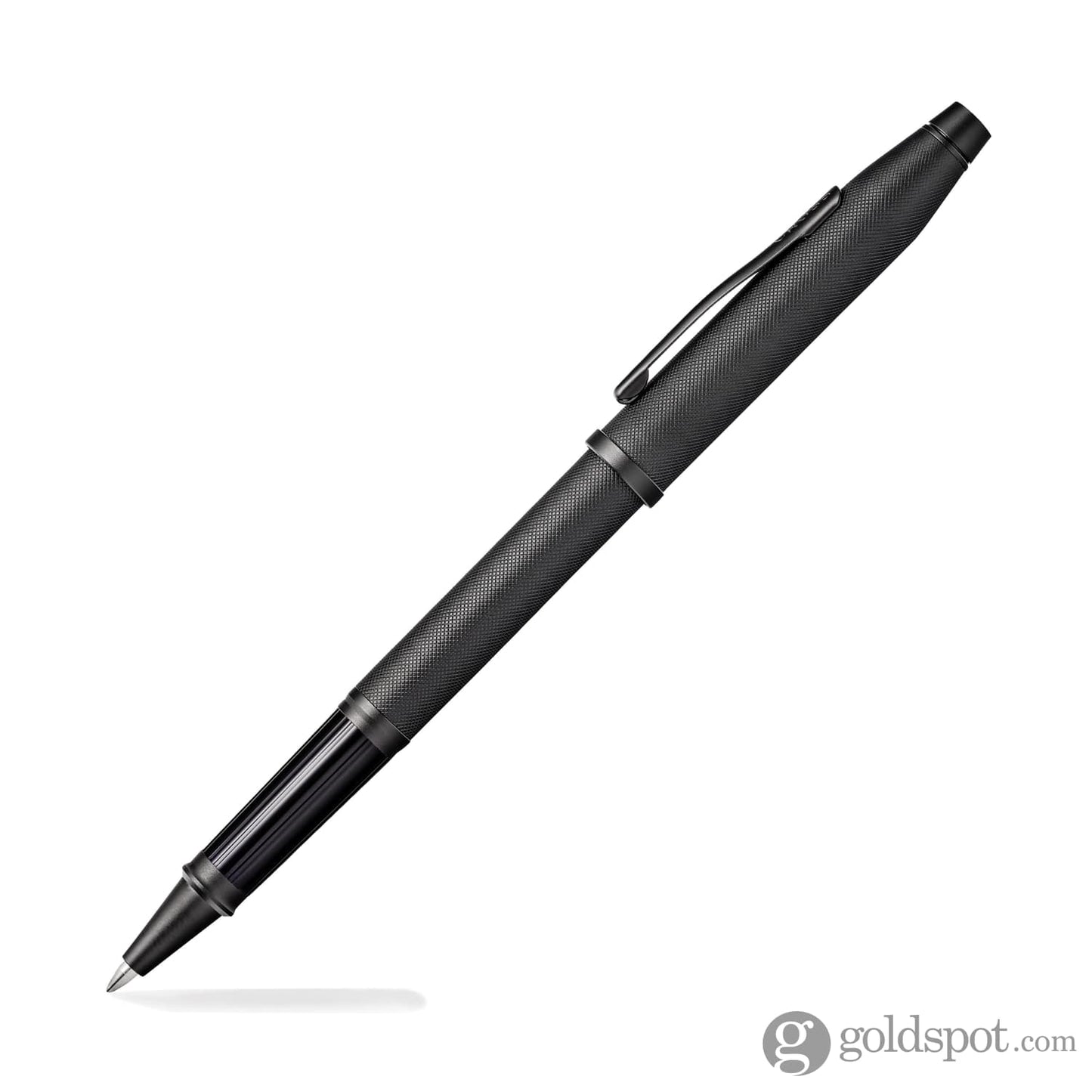 Cross Century II Selectip Rollerball Pen in Black Micro Knurl with Black Trim Rollerball Pen