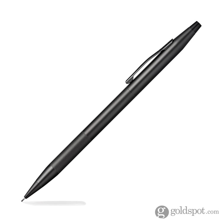 Cross Classic Century Ballpoint Pen & 0.7mm Mechanical Pencil Set in Black PVD with Micro Knurl Grip Gift Set