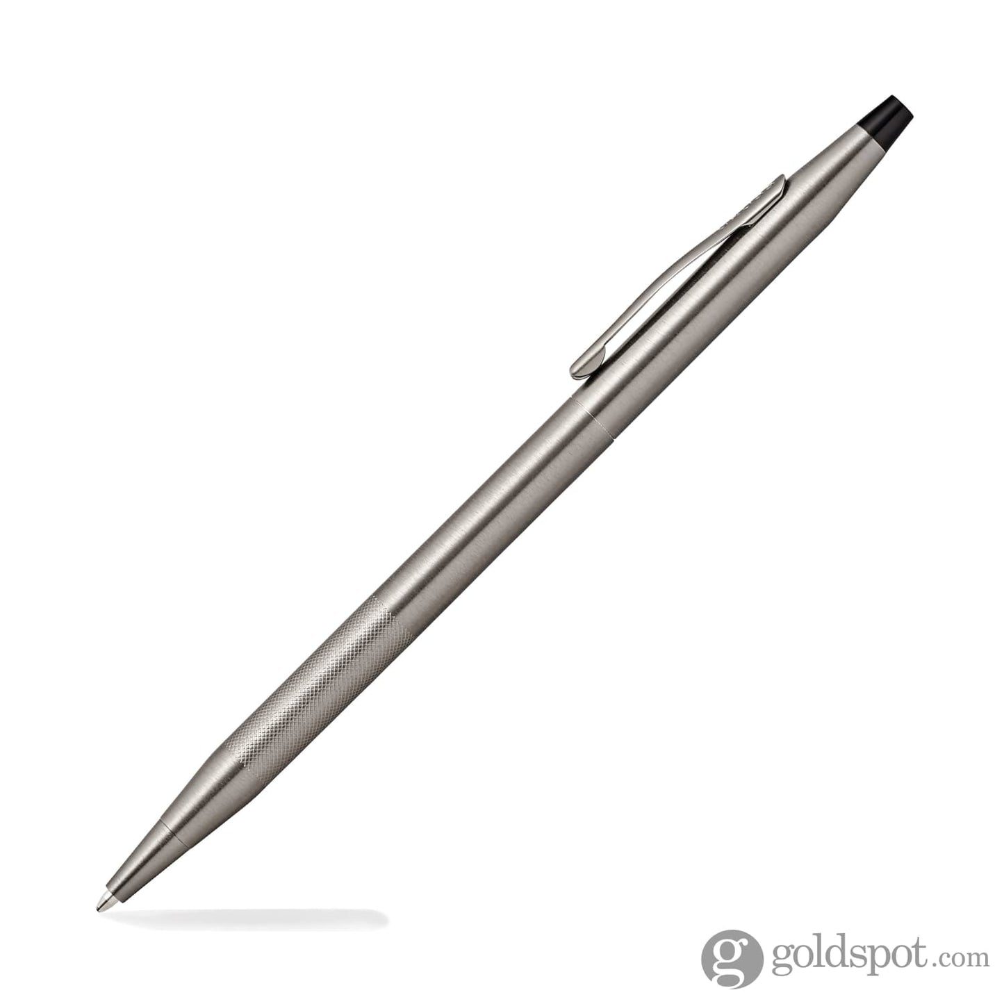 Cross Classic Century Ballpoint Pen & 0.7mm Mechanical Pencil Set in Titanium Gray with Micro Knurl Grip Gift Set