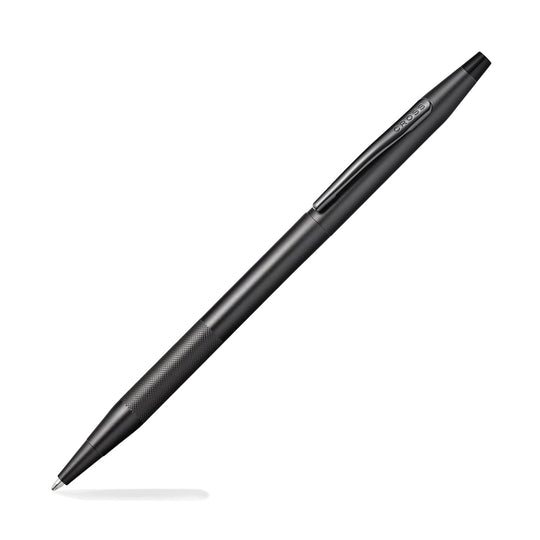 Cross Classic Century Ballpoint Pen in Black PVD with Micro Knurl Grip