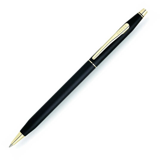 Cross Classic Century Ballpoint Pen in Classic Black with 23K Gold Trim