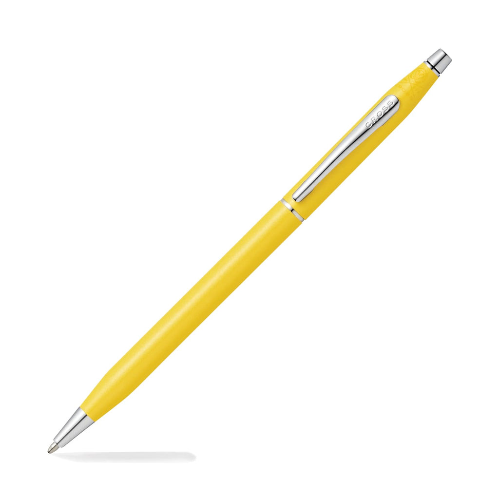 Cross Classic Century Ballpoint Pen in Sunrise Yellow Pearlescent Lacquer Ballpoint Pen