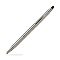Cross Classic Century Ballpoint Pen in Titanium Gray with Micro Knurl Grip