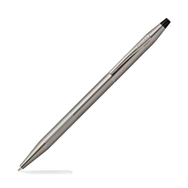Cross Classic Century Ballpoint Pen in Titanium Gray with Micro Knurl Grip Ballpoint Pen
