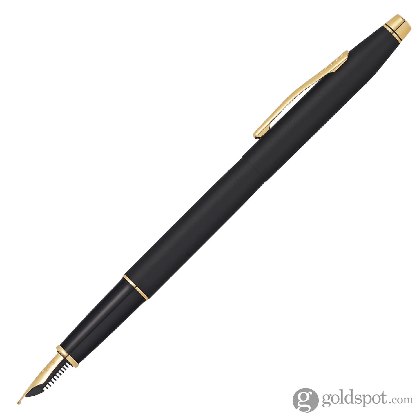 Cross Classic Century Fountain Pen in Classic Black with Gold Trim Fountain Pen