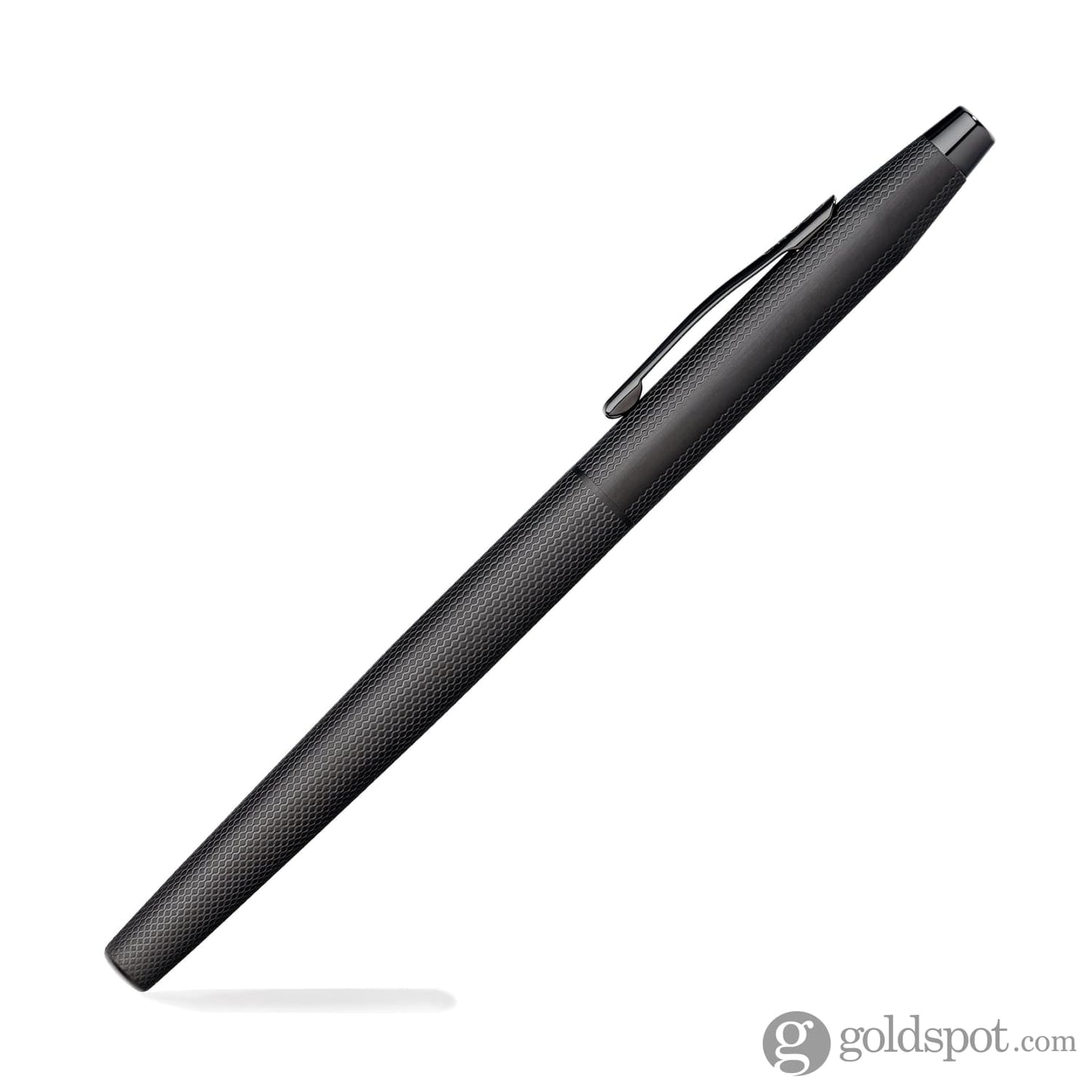 Cross Classic Century Fountain Pen in Brushed Black PVD with Diamond Engraving Fountain Pen