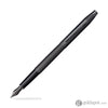 Cross Classic Century Fountain Pen in Brushed Black PVD with Diamond Engraving Fine Fountain Pen