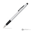 Cross Classic Century Fountain Pen in Brushed Chrome PVD with Diamond Engraving Fountain Pen