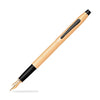 Cross Classic Century Fountain Pen in Brushed Rose Gold PVD with Diamond Engraving Fountain Pen