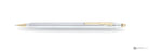 Cross Classic Century Medalist Mechanical Pencil in Chrome with Gold Trim - .7mm Mechanical Pencil