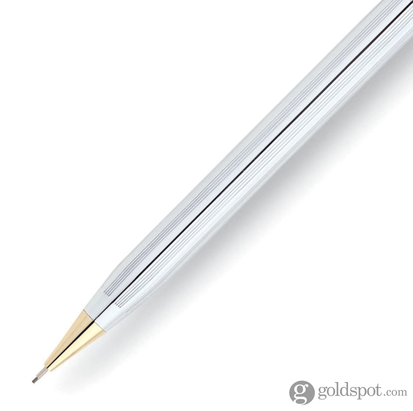 Cross Classic Century Medalist Mechanical Pencil in Chrome with Gold Trim - .7mm Mechanical Pencil