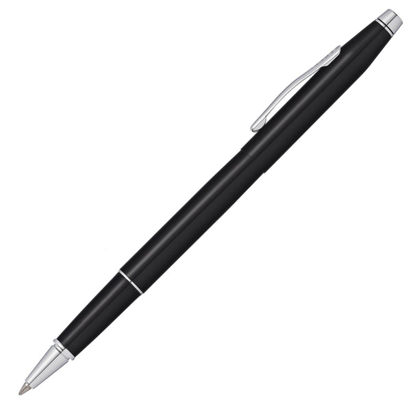 Cross Classic Century Rollerball Pen in Black Lacquer with Chrome Trim Rollerball Pen