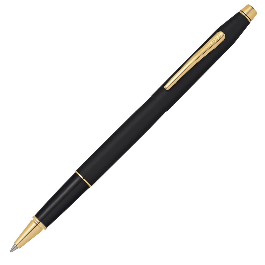 Cross Classic Century Rollerball Pen in Classic Black with Gold Trim Rollerball Pen