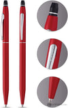 Cross Click Ballpoint Gel Pen in Crimson Lacquer Ballpoint Pen